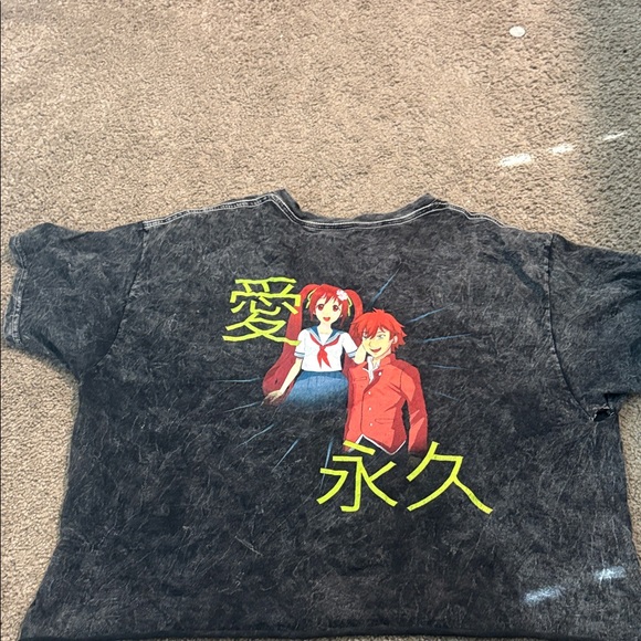 Fifth Sun Kids Anime Graphic Tee - Charcoal - Picture 2 of 3